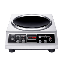 德玛太3500凹面电磁炉家用防水智能定时炒菜一体大功率分体式电陶炉商用套装全套带锅爆炒猛火灶