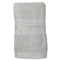 秦泰(Cqint) QTMJ-08 面巾 33*73cm 120克 32股新疆棉 亮丝浅灰