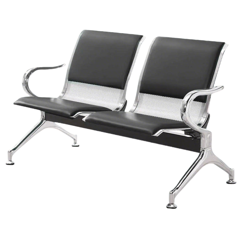 鑫睿辉 连排椅 两人半皮坐垫 张