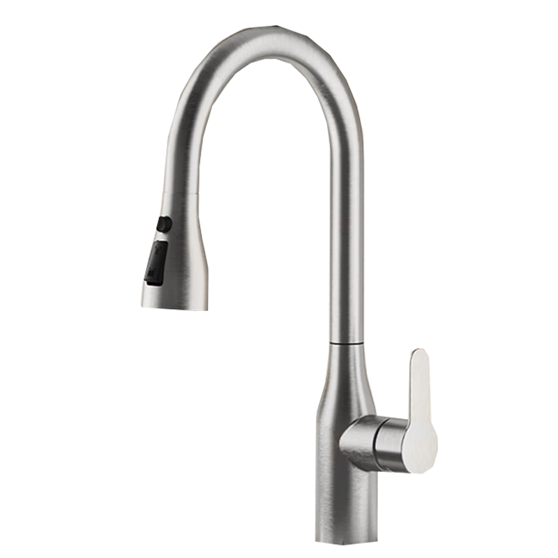 九牧(JOMOO)厨房水龙头不锈钢304洗碗池洗菜盆水槽家用冷热出水旋转龙头33178-744/7B-Z