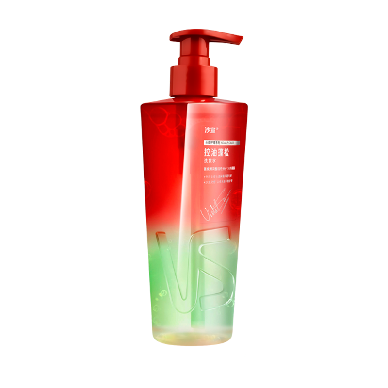 VS/沙宣控油蓬松洗发水500g新款钻石瓶修护清洁保湿芳香洗发露