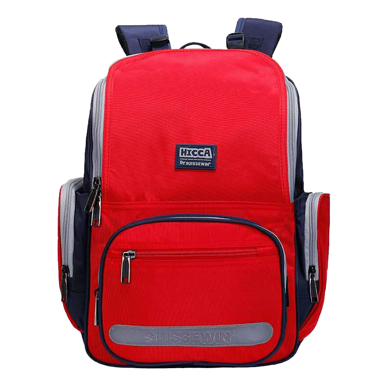 SUISSEWIN时尚休闲多功能校园学生书包双肩包SN17111