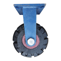 嘉禾宜茂 定向轮 重型橡胶12寸 个