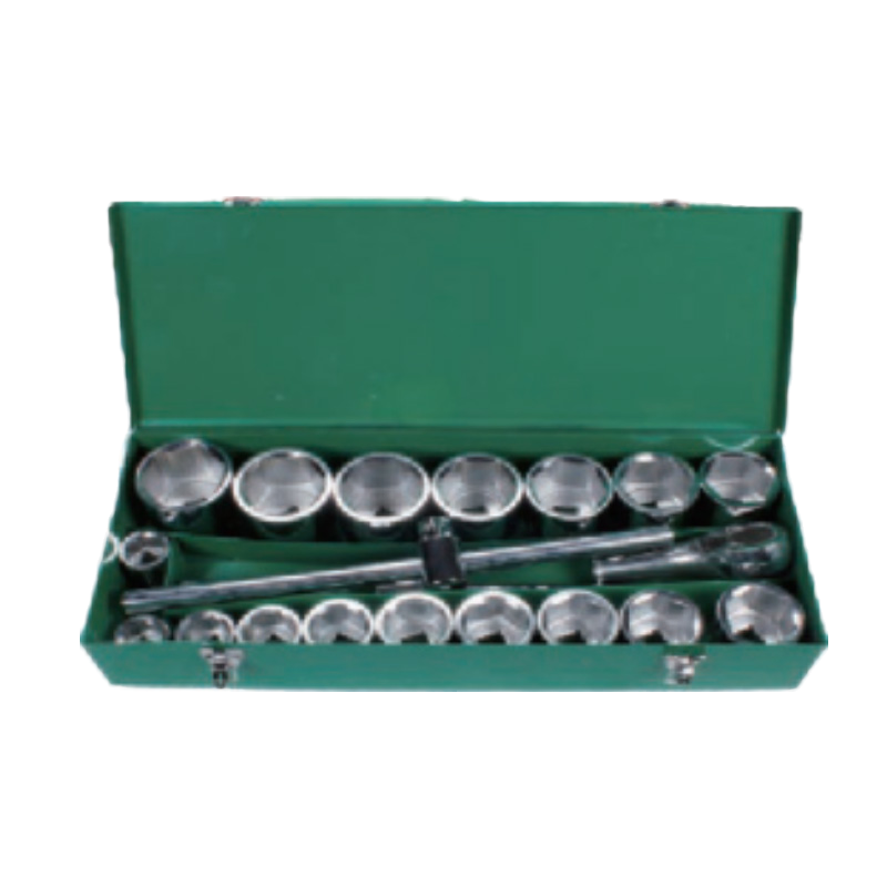 长鹿 25mm系列铁盒重型套筒组套 102901 22件 套