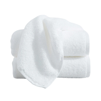 秦泰(Cqint) QTMJ-01 面巾75*40 180克 全棉漂白16S螺旋平织三针五线