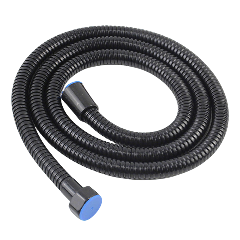 先围 不锈钢软管淋浴管 2m-铜钢黑 根