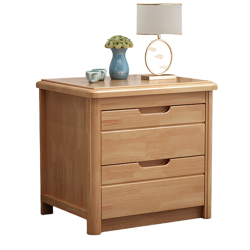 桃锦堂实木床头柜