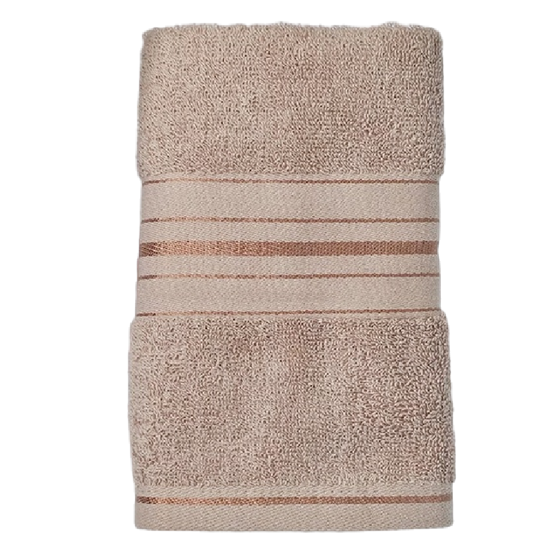 秦泰(Cqint) QTMJ-09 面巾 33*73cm 120克 32股新疆棉 亮丝咖色