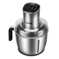 苏泊尔(SUPOR)绞肉机家用电动多功能不锈钢悬浮刀料理搅拌机2.2L大容量馅婴儿辅食机 JR65S-G220