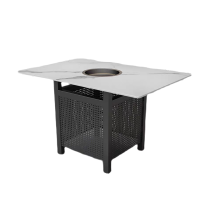 渝瑞坤  火锅桌 1200*800*750mm/个