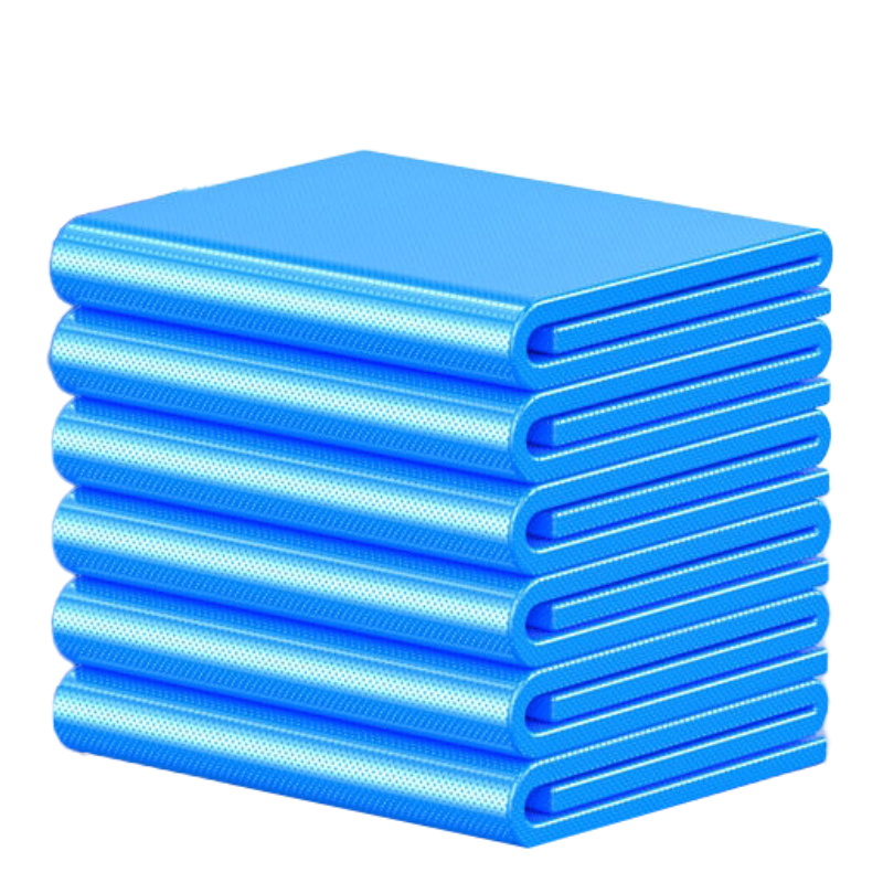 珂美芙 蓝色双层大垃圾袋 90*100cm3.5丝 个