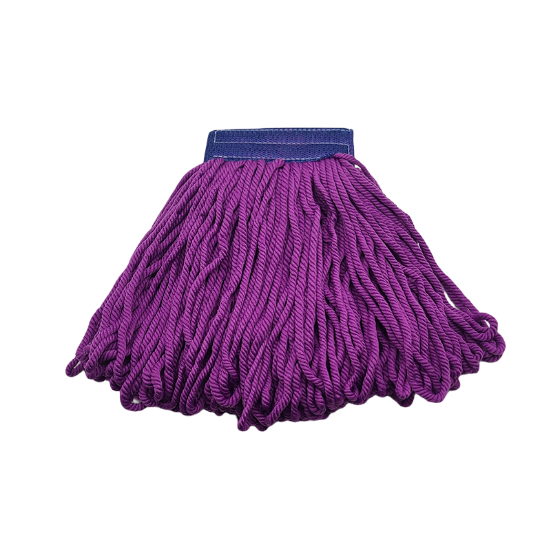 佳耐杰 超细纤维拖把头蜈蚣绳拖把头 紫色加大400g/个