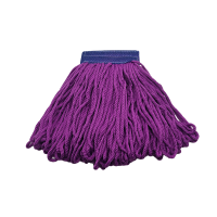 佳耐杰 超细纤维拖把头蜈蚣绳拖把头 紫色加大400g/个