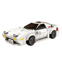 Cada/咔搭积木车头文字d车模AE86益智拼装玩具摆件男生1663