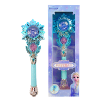冰雪奇缘儿童爱莎公主魔法棒女孩音乐发光旋转仙女棒圣诞礼物3750