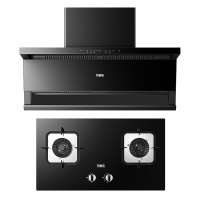 万家乐 26m³顶侧三吸 0动智净油烟机 K5R2+LAY3 25立方大吸力家用吸油烟机 家用灶具两件套装家用