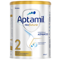 [6罐装]Aptamil澳洲原装进口爱他美白金版2段6-12个月婴幼儿配方奶粉800g