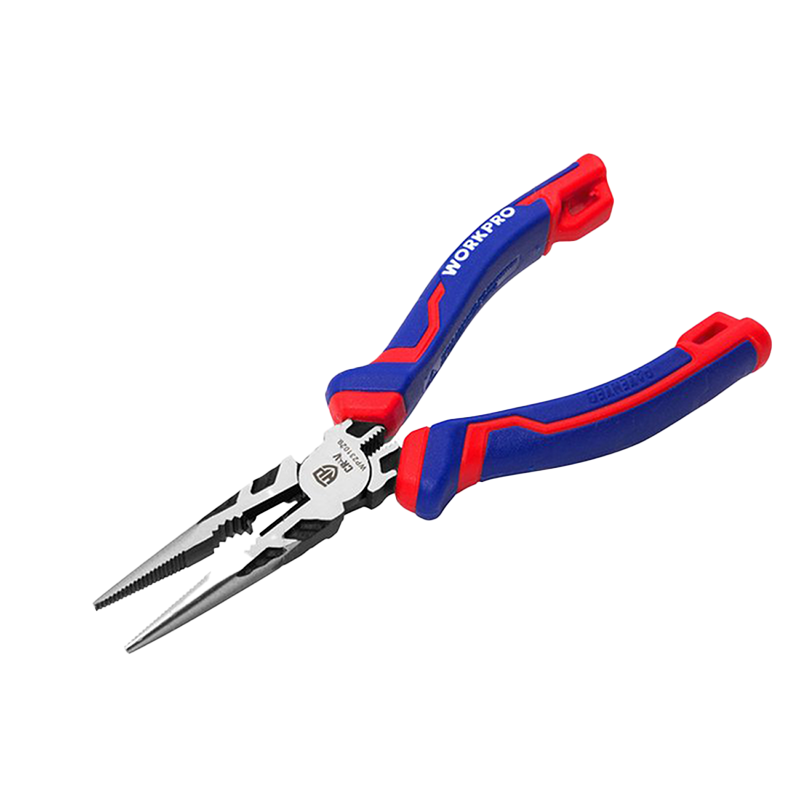 万克宝 6”三色柄偏心尖嘴钳 WP231020 把