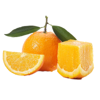 [鲜贝达]伦晚脐橙 新鲜柑橘橙子5斤装大果75mm橙子 维C VC