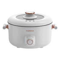 康佳电火锅5L大容量分区温控一体式KDZG-5076-W