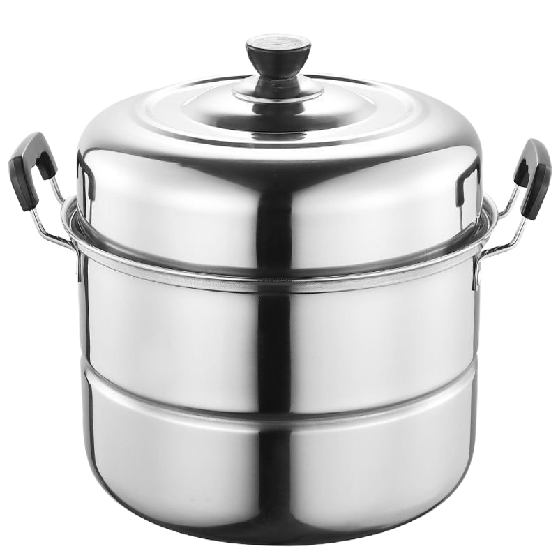 历途科技 超特厚双层不锈钢蒸锅 40CM