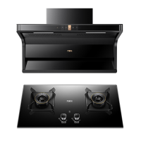 万家乐新7型结构顶侧双吸TAK6/AK6+C2R1家用灶具两件套装升级26m³大吸力油烟机 5.0KW燃气灶套装 天然气