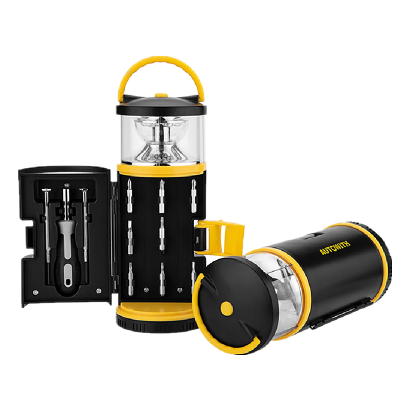 安途卫仕(AUTOWITH)家车两用野营灯工具箱家用车用工具箱带野营灯AW306