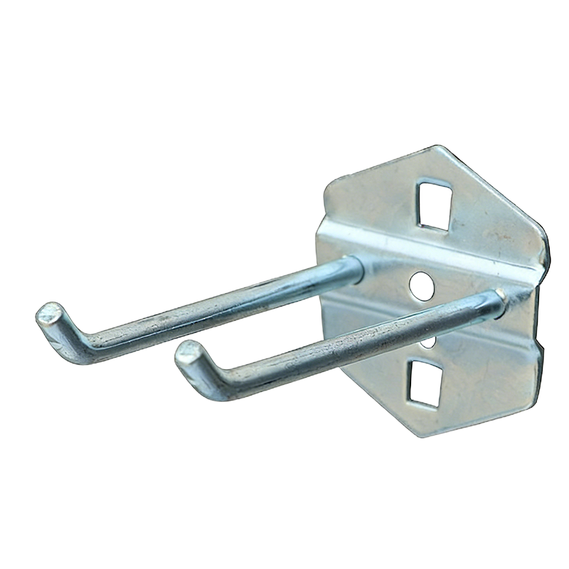 晨以橙 方孔洞洞板工具挂钩 双斜100mm 个