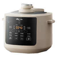 小熊(Bear)电压力锅5L大容量家用多功能电高压锅聚能黑晶瓷釜煲汤电火锅电煮锅微电脑可开盖煮涮火锅 YLB-N50J3