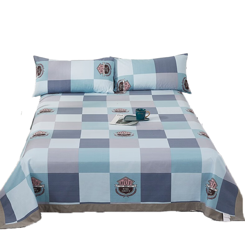 天琴床品三件套200*230柔软舒适夏尔提花粗布软席TQ-S54