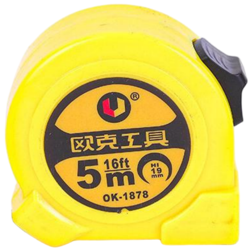 欧克 金皇钢卷尺加厚加硬耐磨防摔拉尺 3m*19mmOK-1877/把