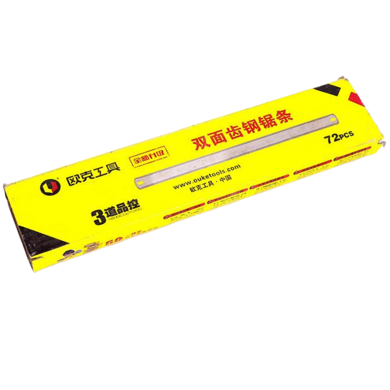 欧克 双面齿锯弓替换钢锯条300mm 24*0.58 OK-9506/根