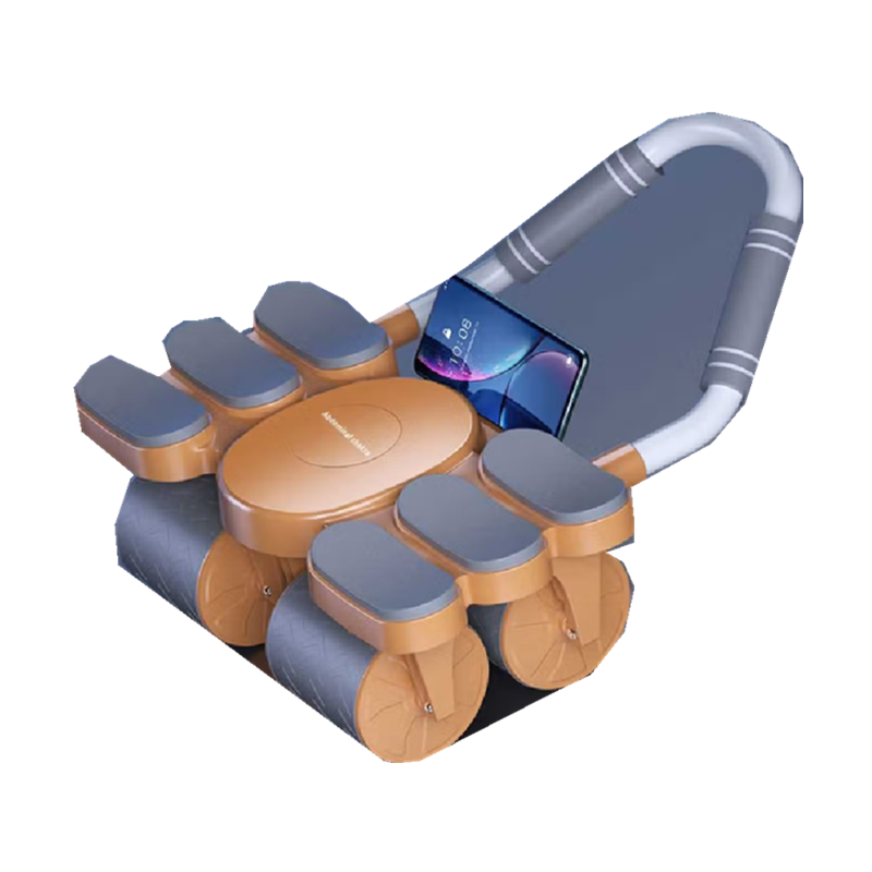 潮友智能互联四轮六肘撑健腹轮 CY-JF07