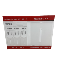 值盾 ZSYDON 消防管理责任牌 54*40cm /个