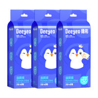 德佑湿厕纸7片*8包*3提古戈企鹅版2007DYWP109R03