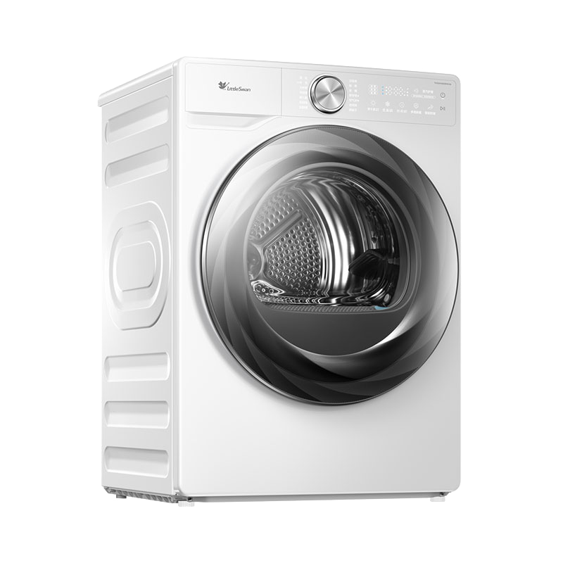 小天鹅10KG变频热泵烘干机 超能蒸汽烘 全域大风量 超薄全嵌[小乌梅2.0奶油白]TH100HS83PROW