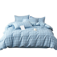 洁丽雅四件套舒适细腻柔软亲肤磨毛套件漫川CP1729