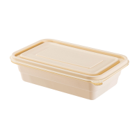 吾梓 一次性餐盒 750ML350套 箱