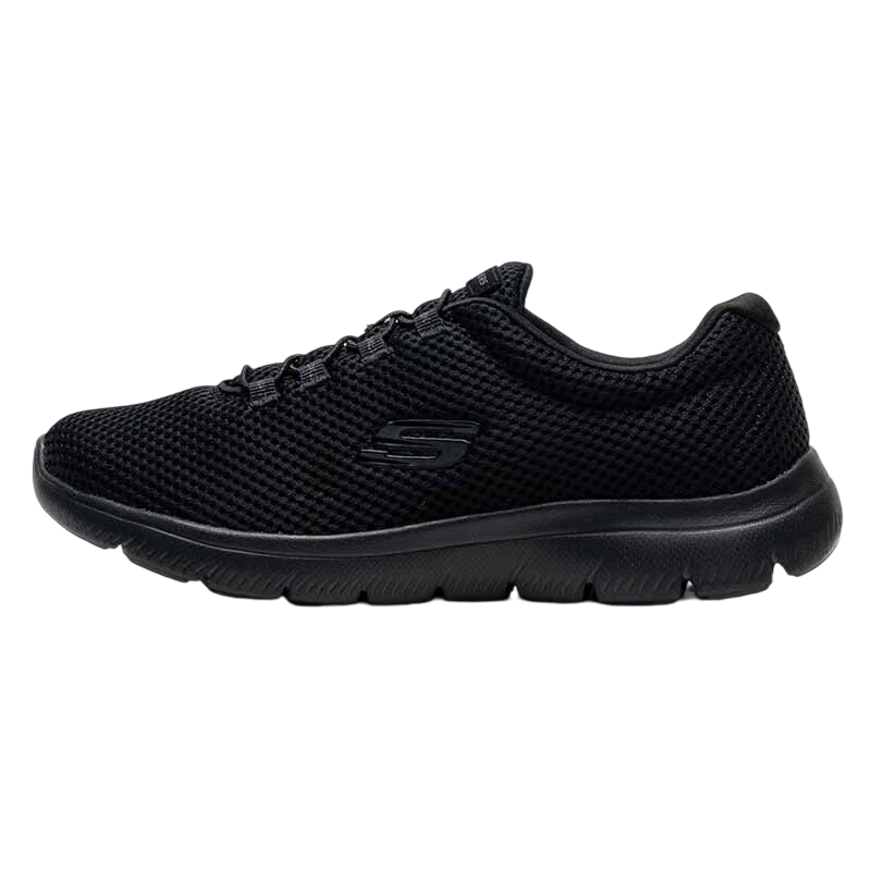 斯凯奇 女款休闲健步鞋12985/BBK-5.5双