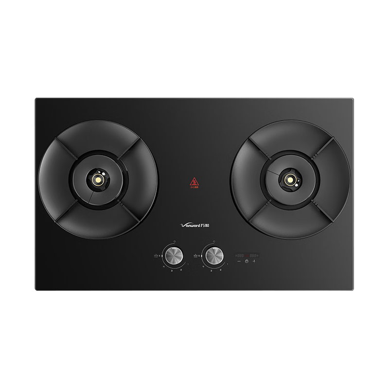 万和[蓝莲花B9DS]5.2kW天然气猛火70%热效率双边定时嵌入式家用煤气双炉具双灶台灶具燃气灶全新一代猛火灶天然气