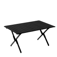 铁迅户外折叠餐桌方桌X83 张