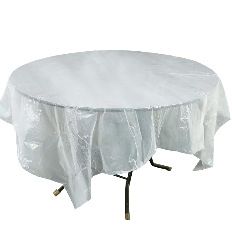 炯毅 一次性桌布罩长方形圆桌通用防水防油野餐台布 一次性桌布 2m*2m 10片/包