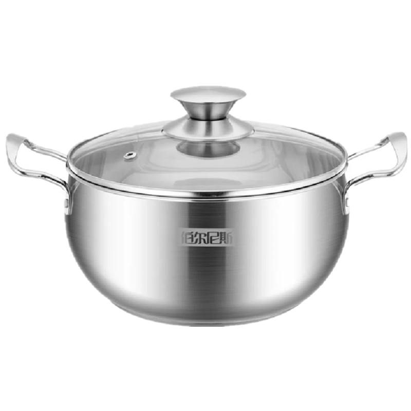 伯尔尼斯奥氏体不锈钢麒麟汤锅BENS-348 22cm
