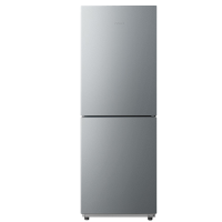 华凌WAHIN一级能效双门冰箱HR-188独立摆放长效锁鲜星烁银180升