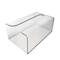 老房太太 多功能壁挂收纳盒 免打孔透明纸抽盒 卫生间纸巾盒 厨房倒挂无痕抽纸盒 颜色备注L305/个