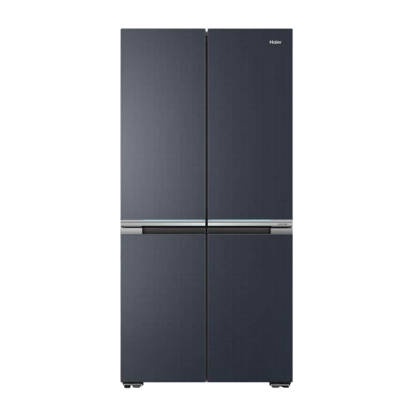 海尔十字对开门冰箱 BCD-521WLHTD2BGWU1 星光灰 521升 1级能效 变频控温 干湿分储 自动除霜