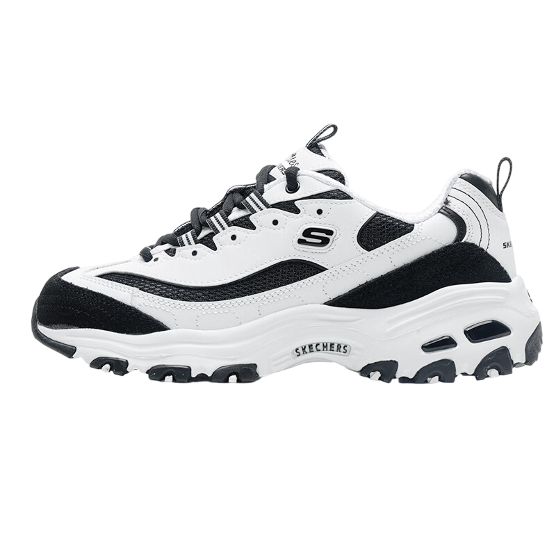 斯凯奇 女子休闲熊猫鞋 13148-WBK7 双