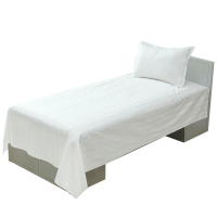 茂稔 三件套 白缎条 套