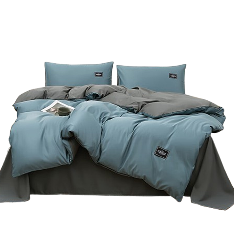 洁丽雅四件套细腻丝滑柔软舒适亲肤透气水洗磨毛套件JLY-YHK303