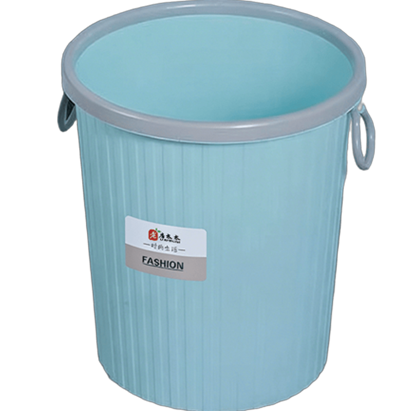 老房太太 垃圾桶 16升 27*31cm 塑料带压圈 办公室厨房厕所垃圾桶 纸篓 L101/个